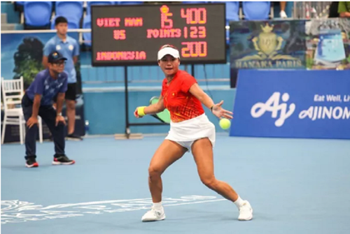 SEA Games 31: Đội tuyển quần vợt nữ Việt Nam tạo cột mốc ấn tượng